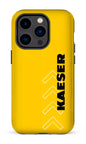 iPhone 14 Pro Tough Kaeser Flèches Jaune -