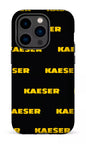 iPhone 14 Pro Tough Kaeser Pattern Noir -