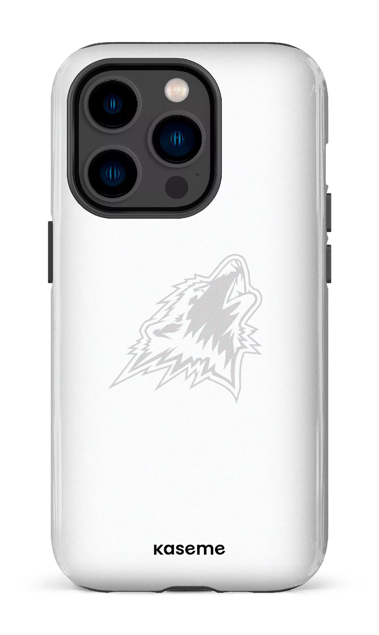 iPhone 14 Pro Tough Les Huskies Blanc -