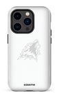 iPhone 14 Pro Tough Les Huskies Blanc -