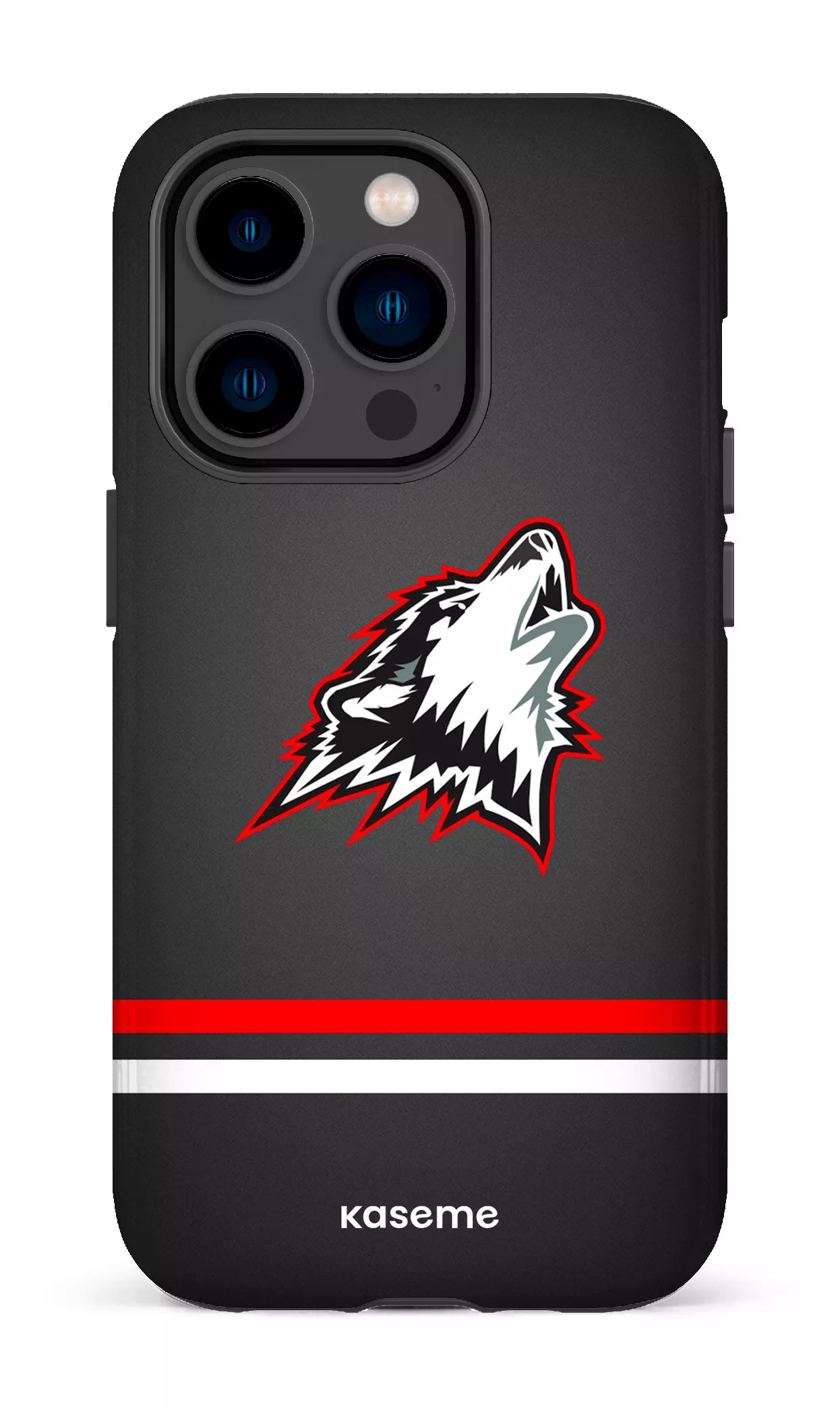 iPhone 14 Pro Tough Les Huskies Gris -