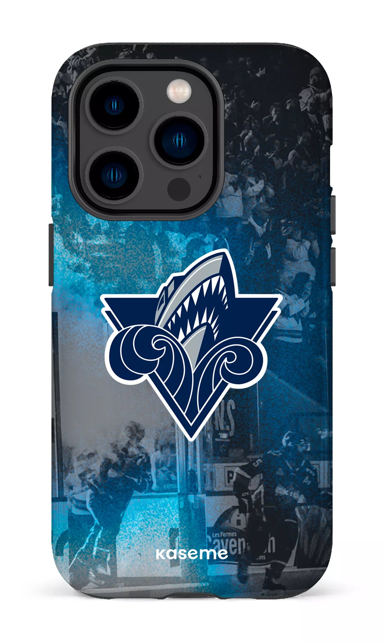 iPhone 14 Pro Tough Océanic Logo & Foule -