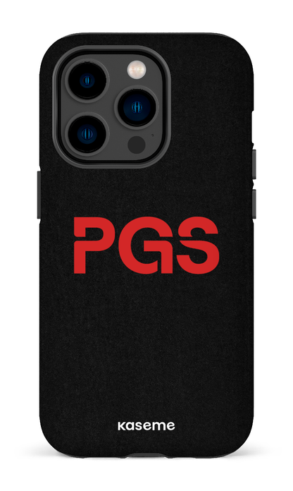 iPhone 14 Pro Tough PGS Noir&Rouge -