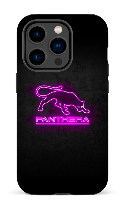 iPhone 14 Pro Tough Panthera Logo Neon -