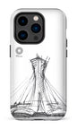 iPhone 14 Pro Tough Parc Olympique - Croquis Blanc -