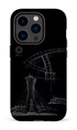 iPhone 14 Pro Tough Parc Olympique - Croquis Plan Noir -