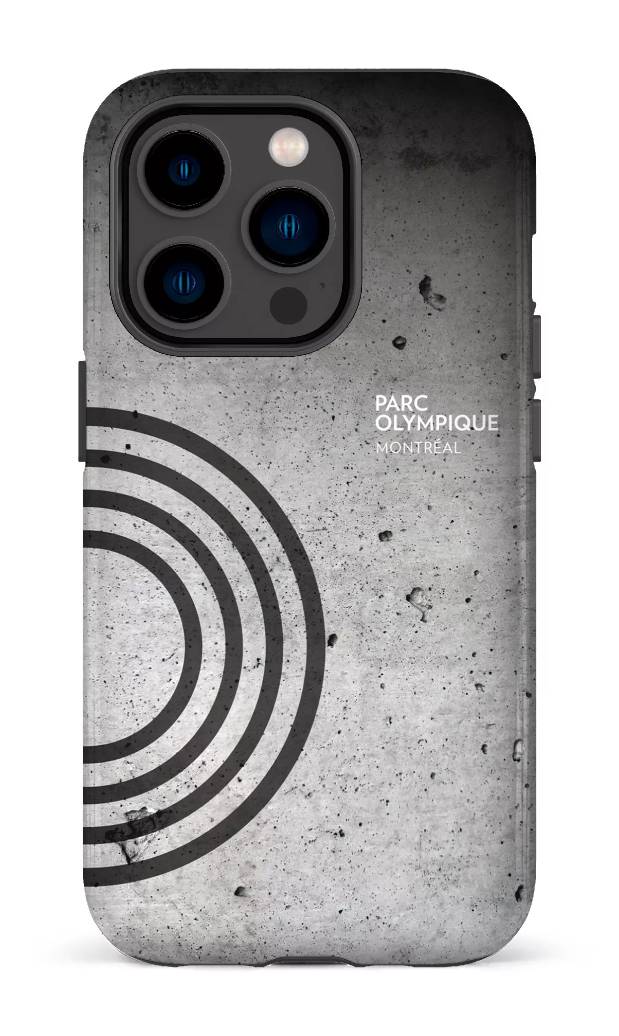iPhone 14 Pro Tough Parc Olympique - Texture Béton -