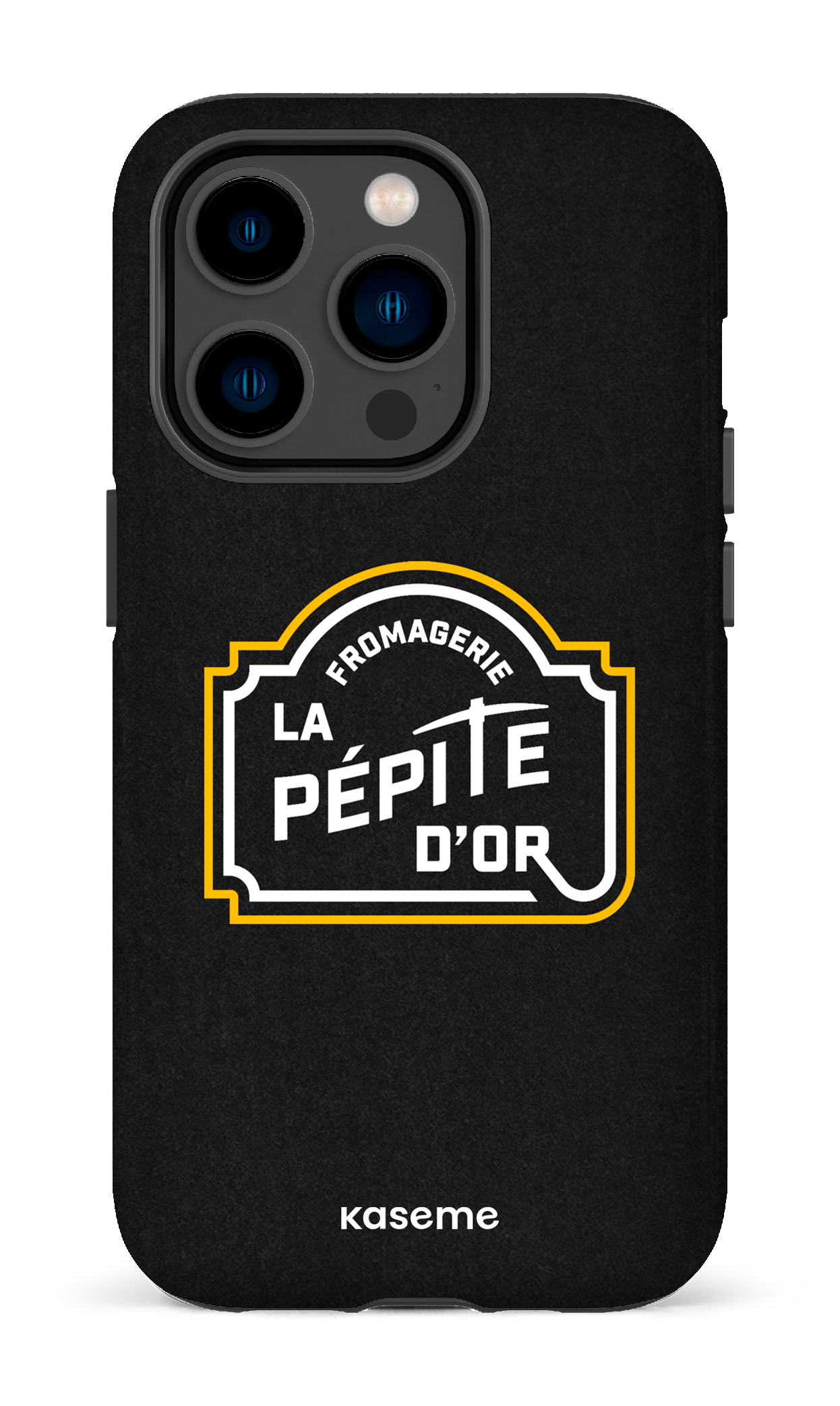 iPhone 14 Pro Tough Pépite Noir -