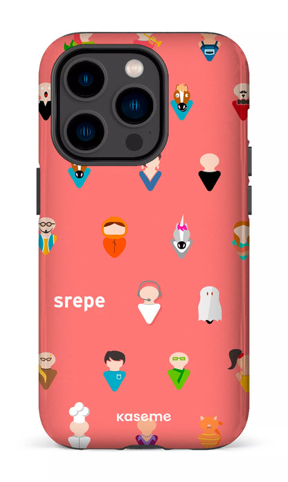 iPhone 14 Pro Tough Personnages Saumon -