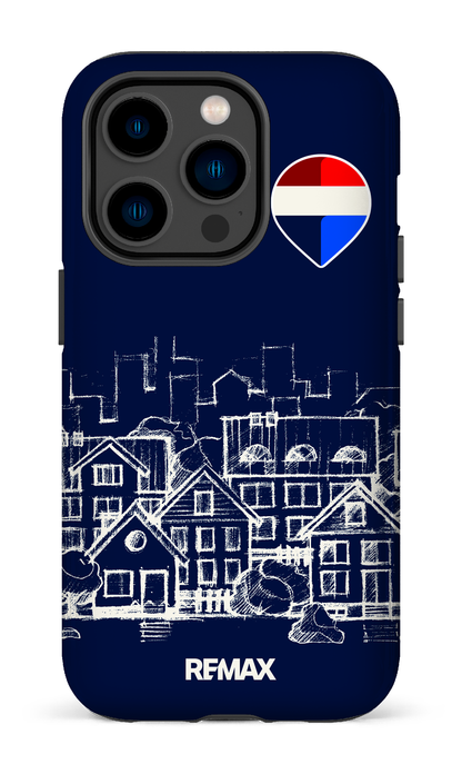 iPhone 14 Pro Tough Remax Sketch Bleu -