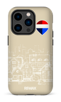 iPhone 14 Pro Tough Remax Sketch Crème -