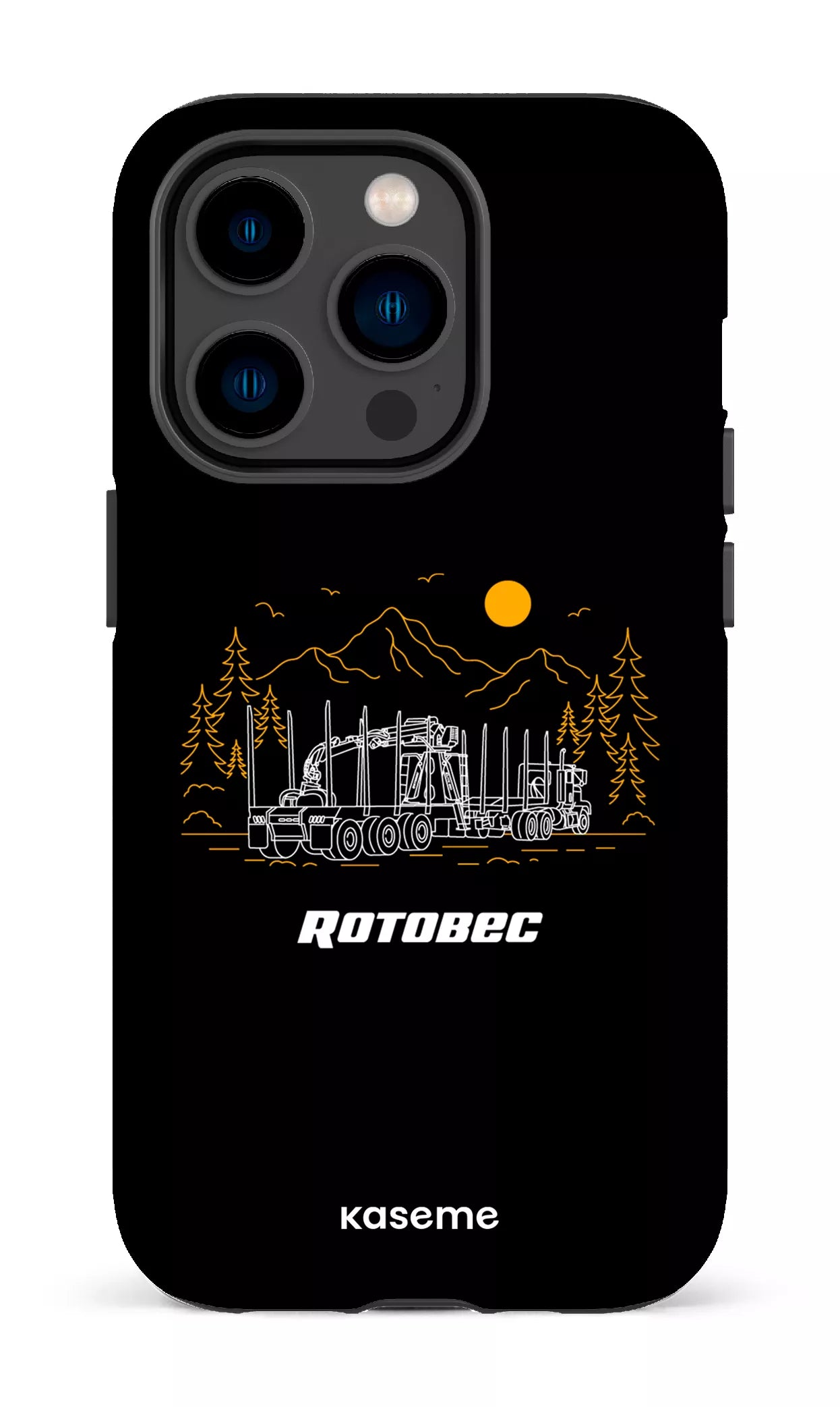 iPhone 14 Pro Tough Rotobec Noir -