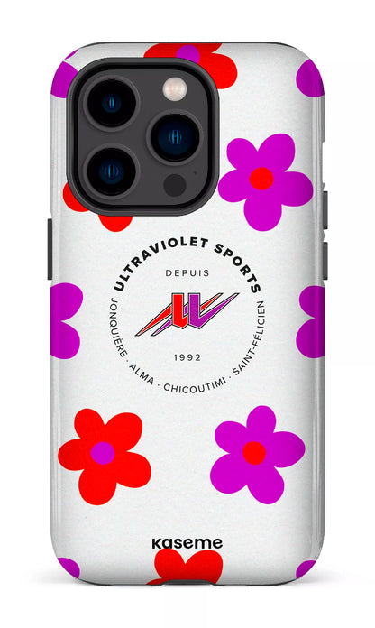 iPhone 14 Pro Tough UltraViolet Fleurs -