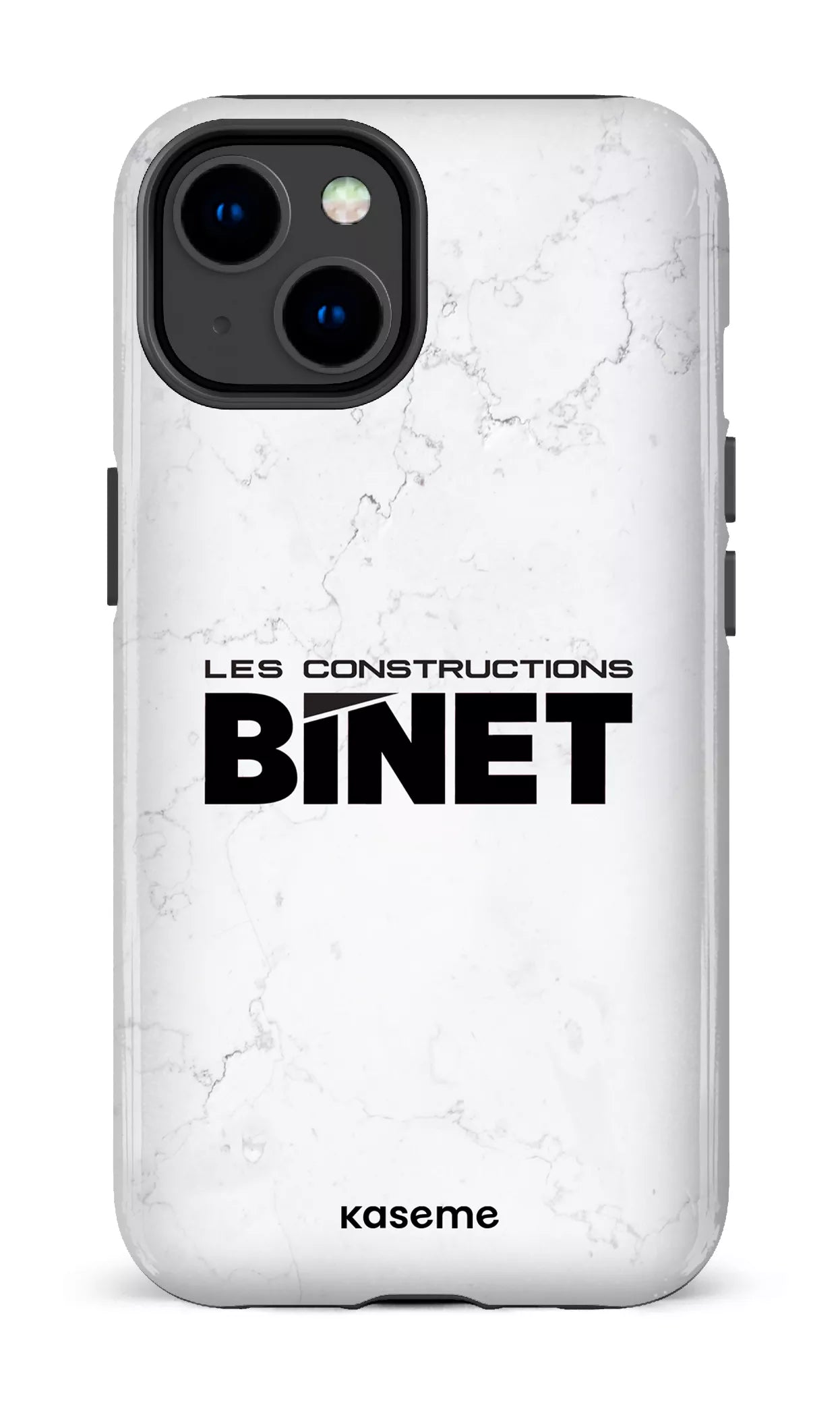 iPhone 14 Tough Gloss Constructions Binet Marbre -