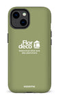 iPhone 14 Tough Gloss Flordeco logo Sauge -