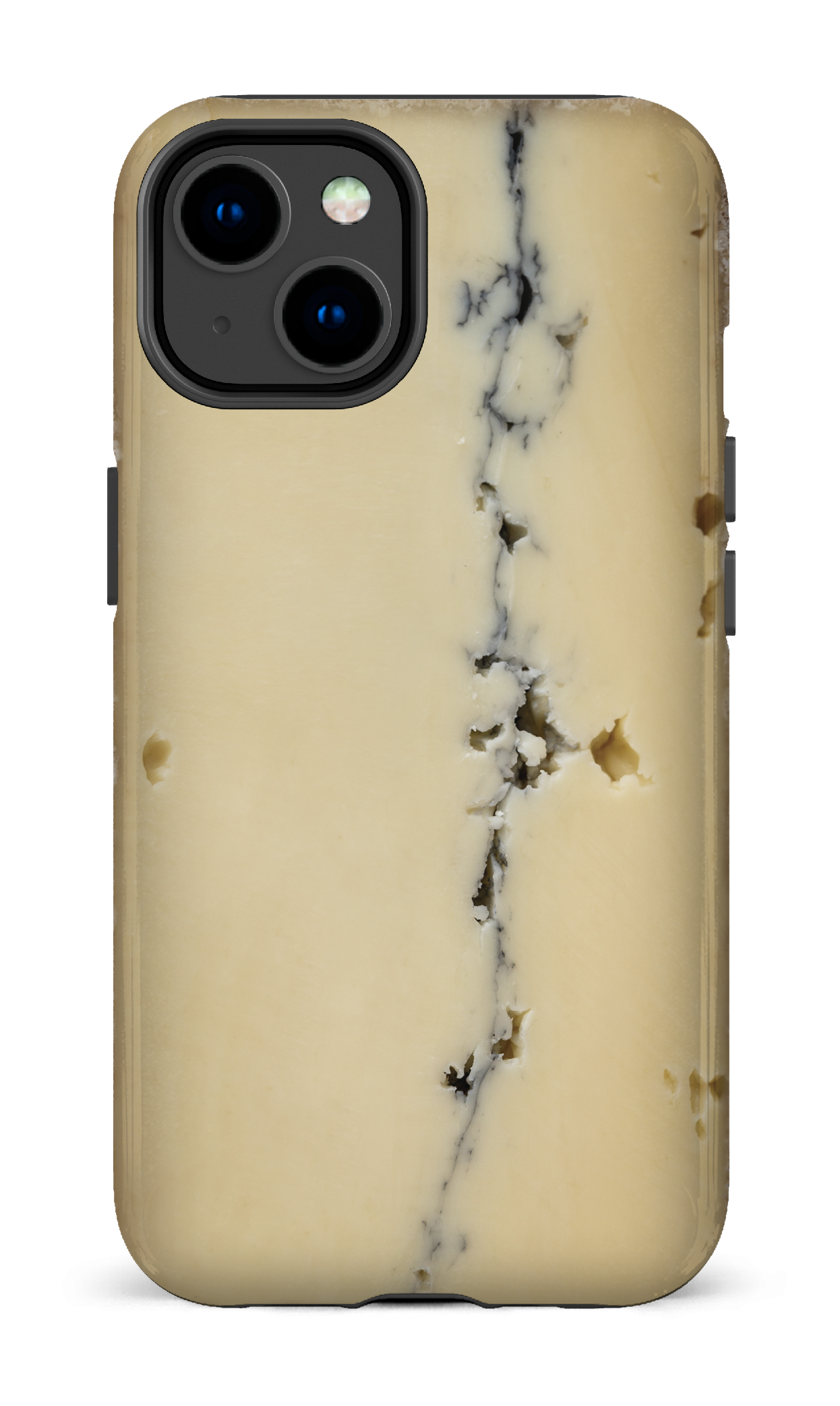iPhone 14 Tough Gloss Fromage Cendré -