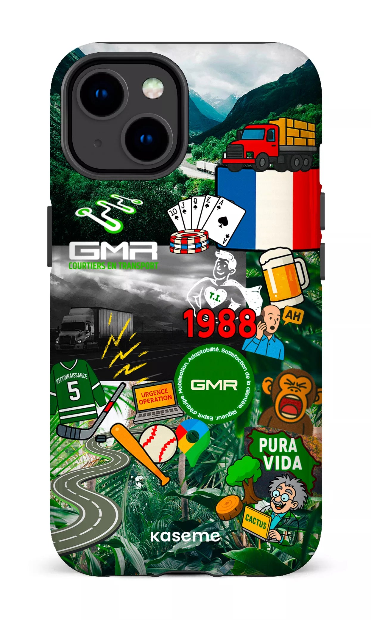 iPhone 14 Tough Gloss GMR Collage -
