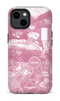 iPhone 14 Tough Gloss GMR Collage Rose -