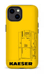 iPhone 14 Tough Gloss Kaeser - The Golden Blueprint -