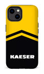 iPhone 14 Tough Gloss Kaeser Noir et Jaune -