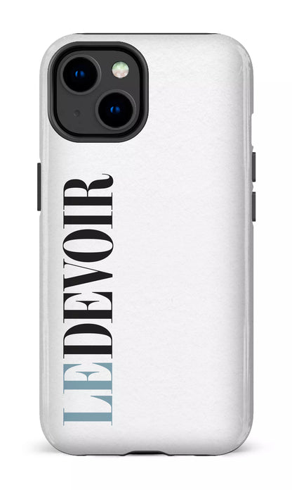 iPhone 14 Tough Gloss Le Devoir Blanc -