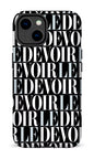 iPhone 14 Tough Gloss Le Devoir — Gros logos -