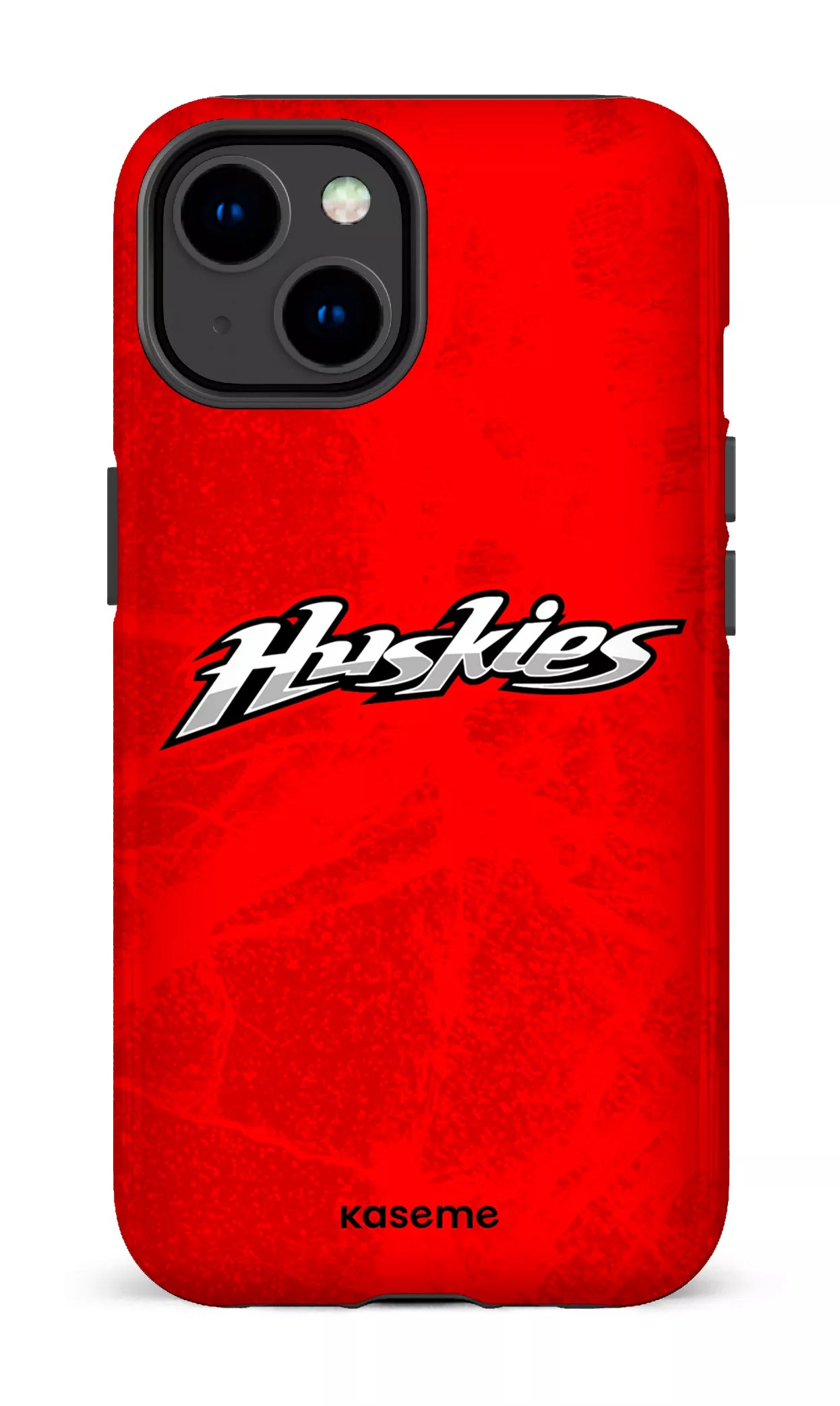 iPhone 14 Tough Gloss Les Huskies Rouge -