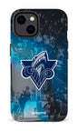 iPhone 14 Tough Gloss Océanic Logo & Foule -