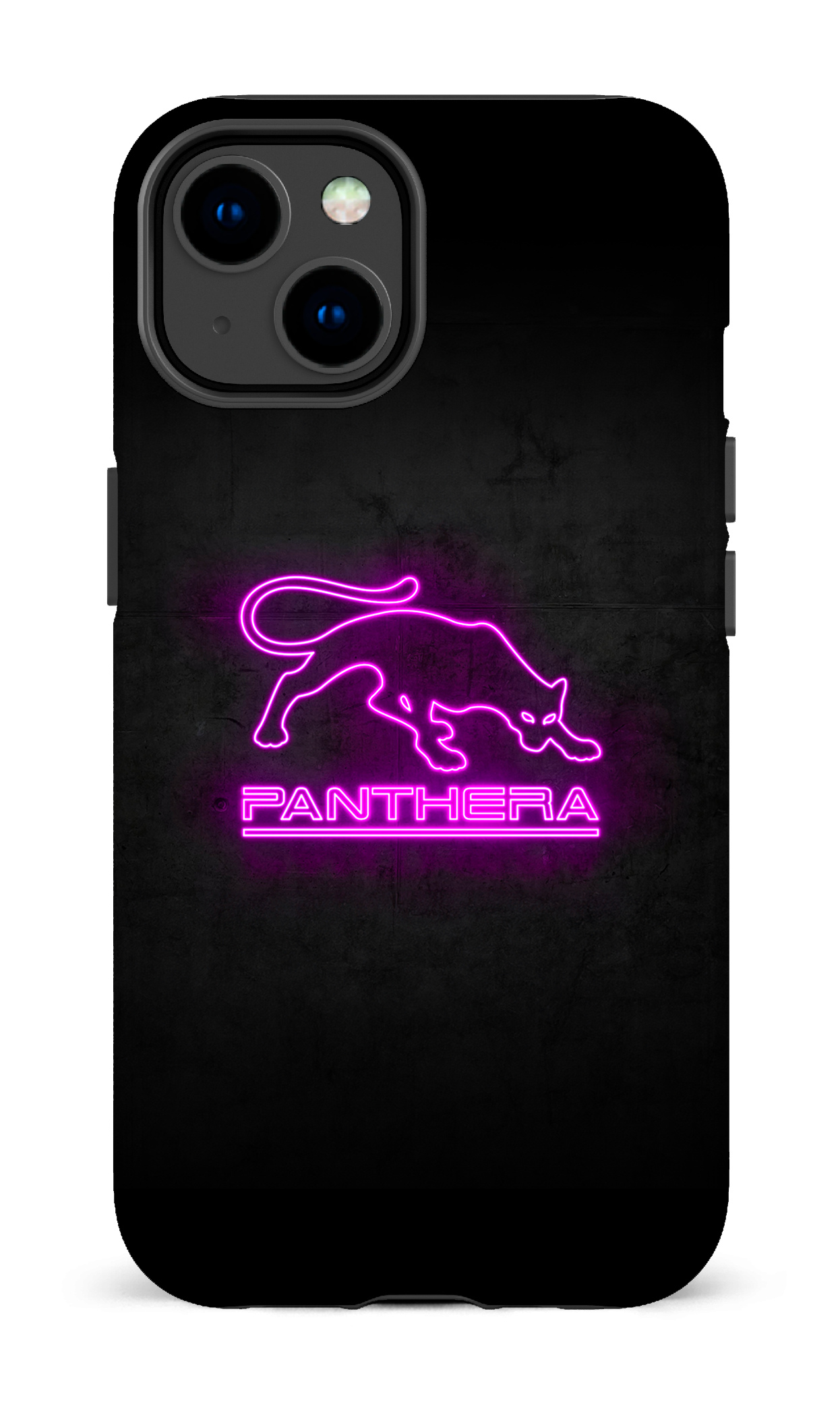 iPhone 14 Tough Gloss Panthera Logo Neon -
