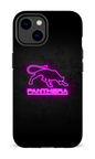 iPhone 14 Tough Gloss Panthera Logo Neon -