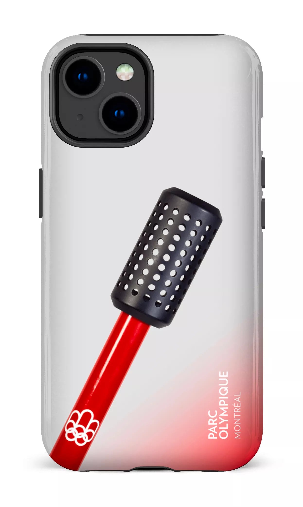 iPhone 14 Tough Gloss Parc Olympique - Flambeau Incliné -