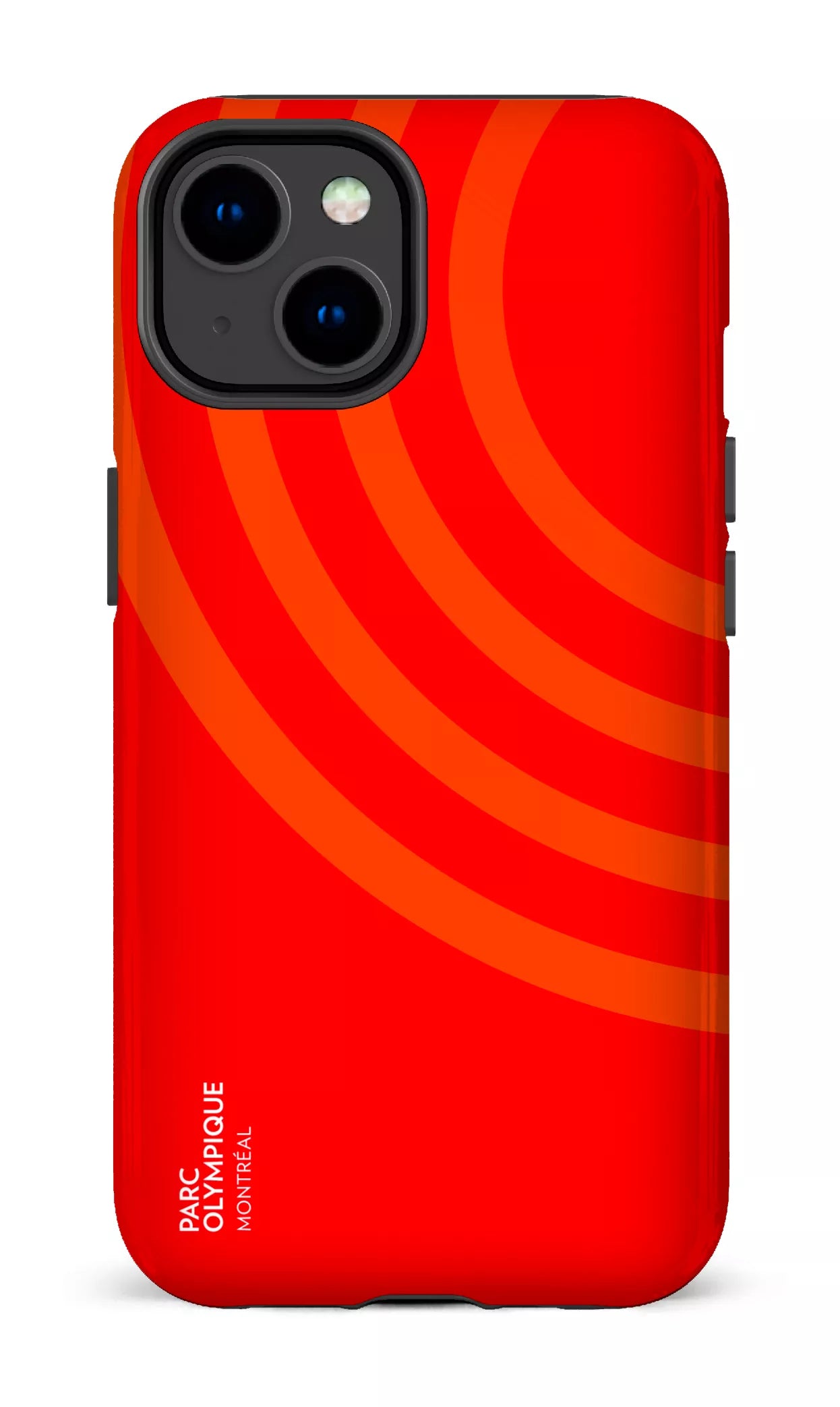 iPhone 14 Tough Gloss Parc Olympique - Logo Rouge -