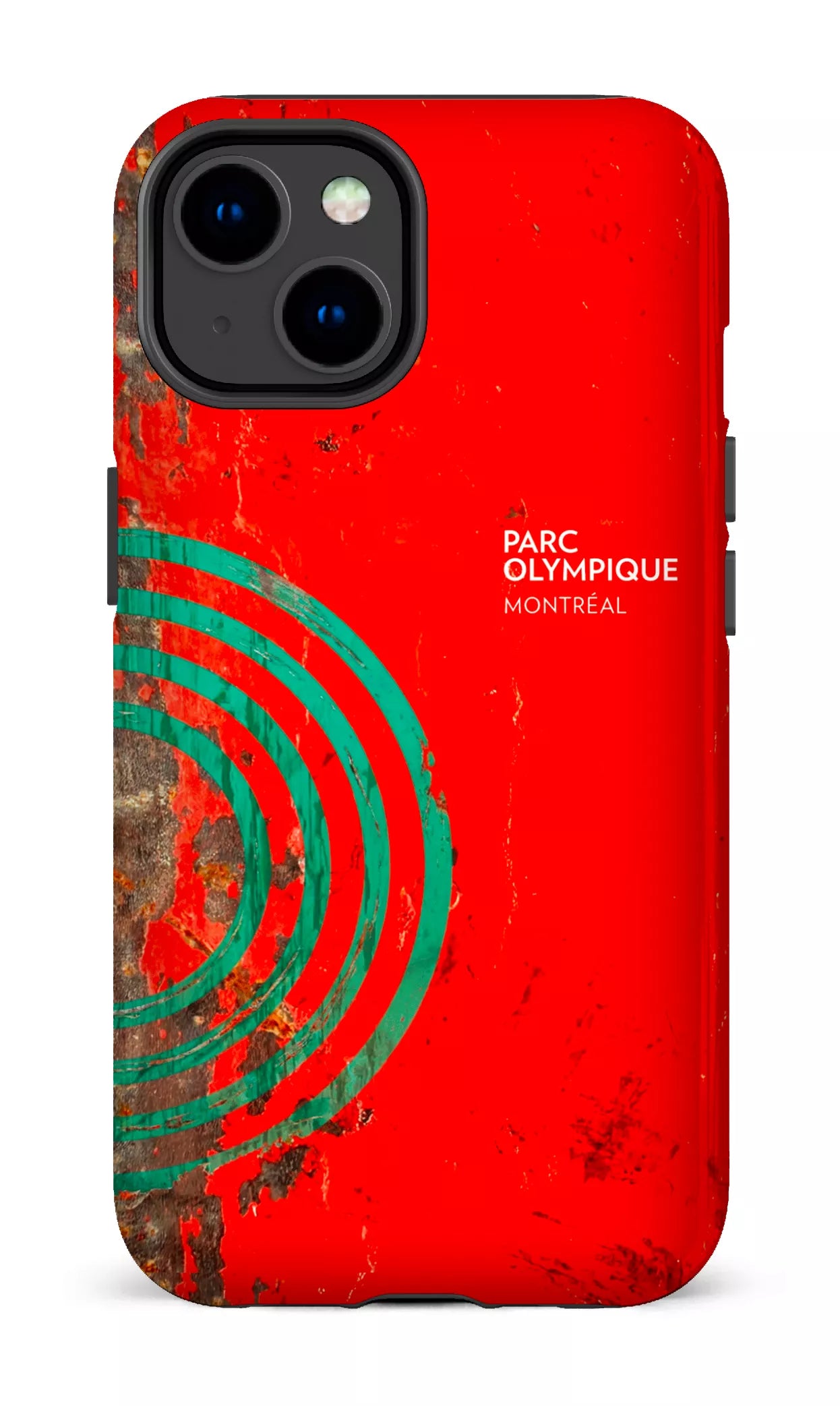 iPhone 14 Tough Gloss Parc Olympique - Texture Rampe -