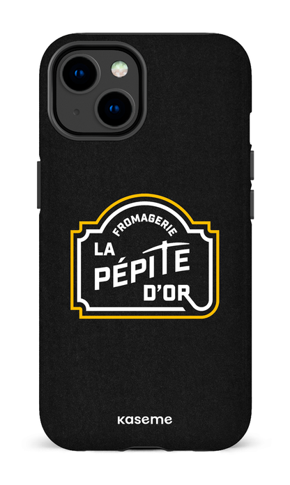 iPhone 14 Tough Gloss Pépite Noir -