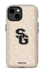 iPhone 14 Tough Gloss Posy Beige x Dragons -
