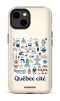 iPhone 14 Tough Gloss Québec illustré -