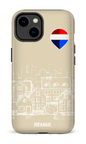 iPhone 14 Tough Gloss Remax Sketch Crème -