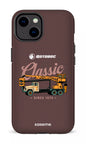 iPhone 14 Tough Gloss Rotobec Brun "Classic" -