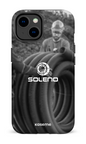 iPhone 14 Tough Gloss Soleno tuyau N&B -