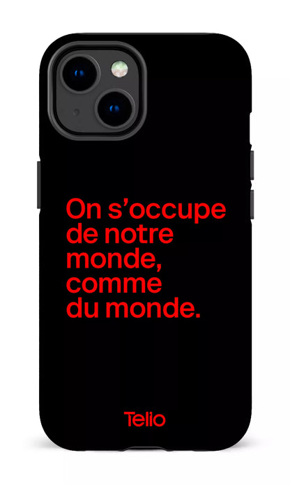 iPhone 14 Tough Gloss Telio Noir -