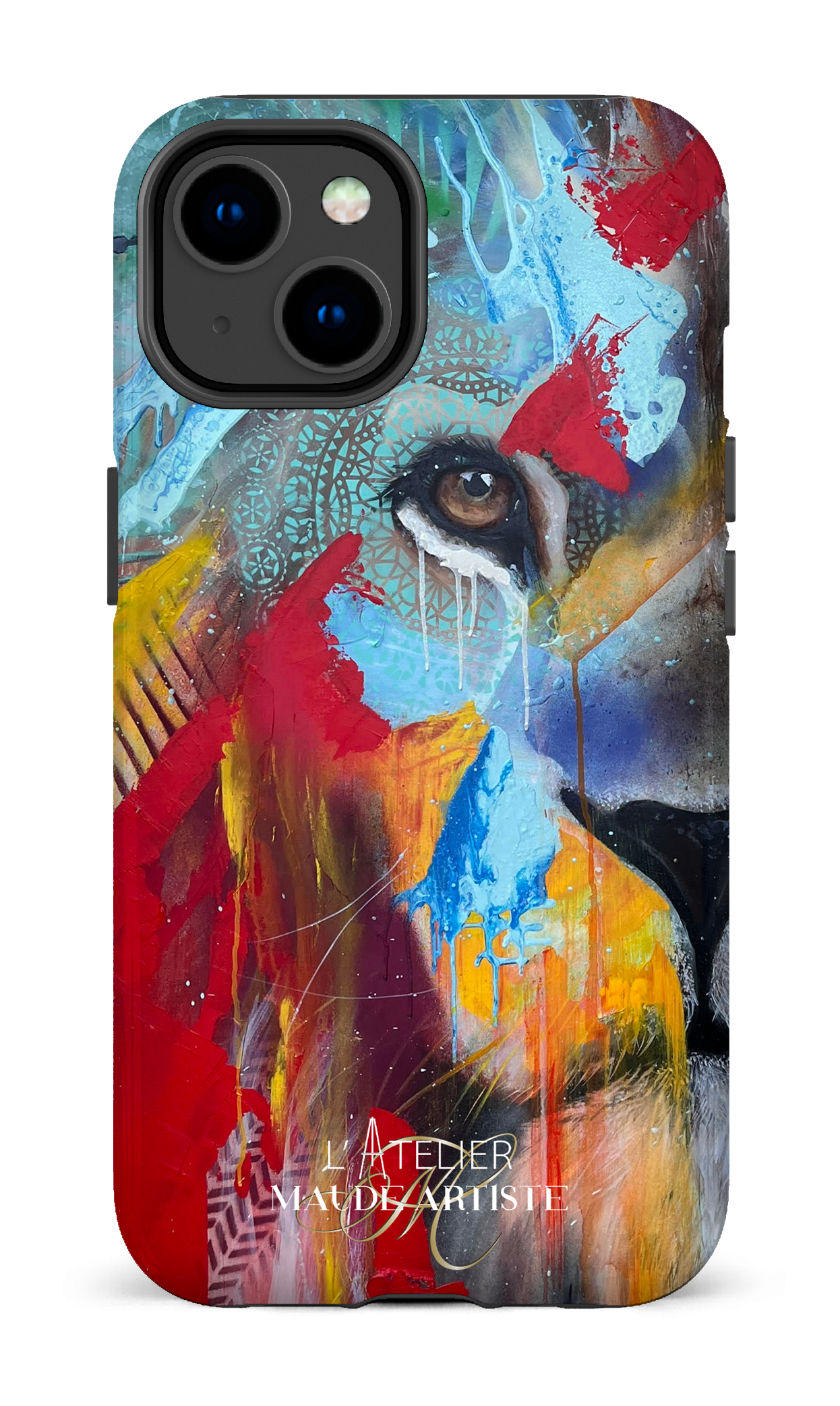 iPhone 14 Tough Gloss Waves by Maude -