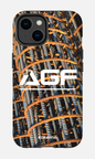 iPhone 14 Tough Matte AGF Acier -