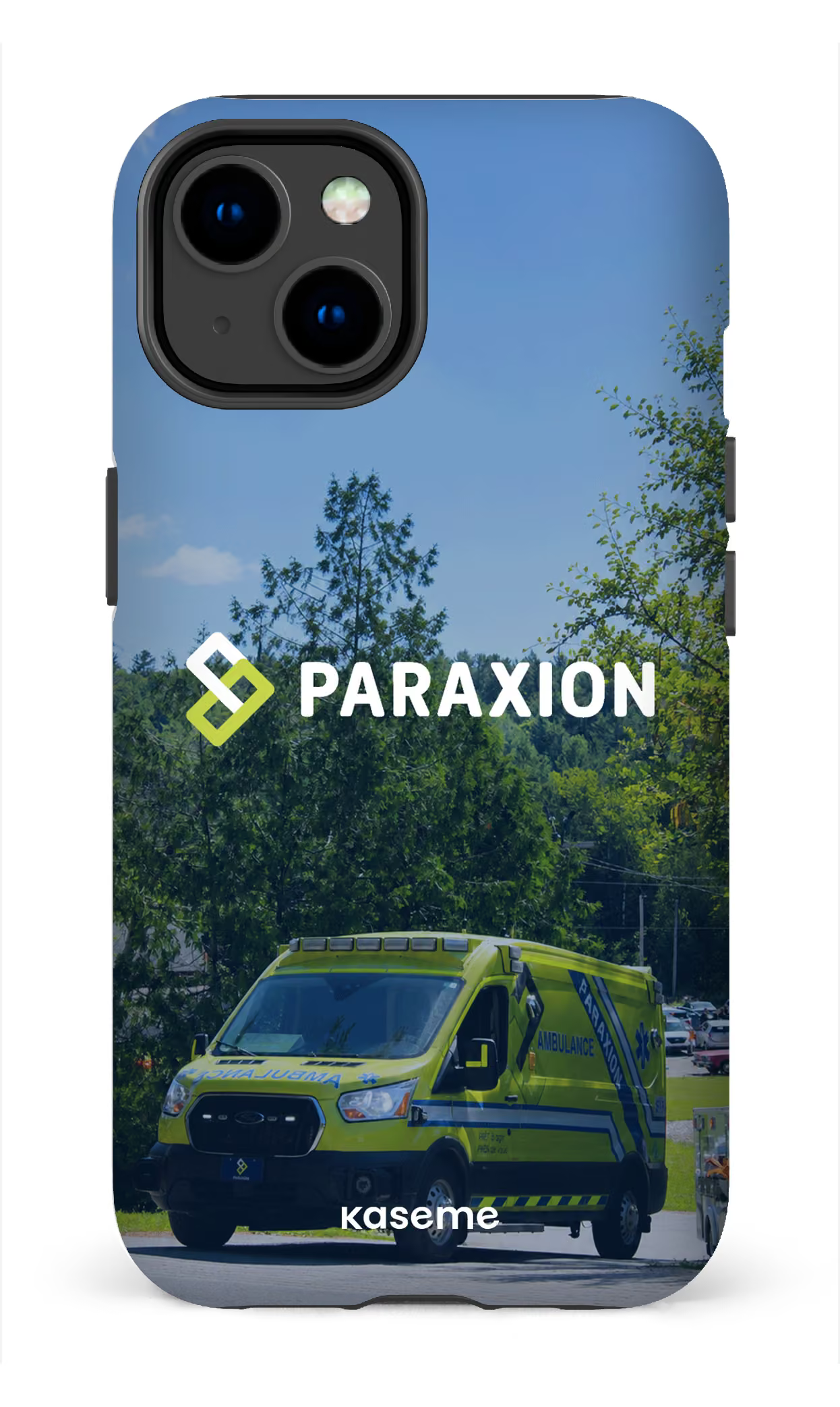 iPhone 14 Tough Matte Ambulance Paraxion -