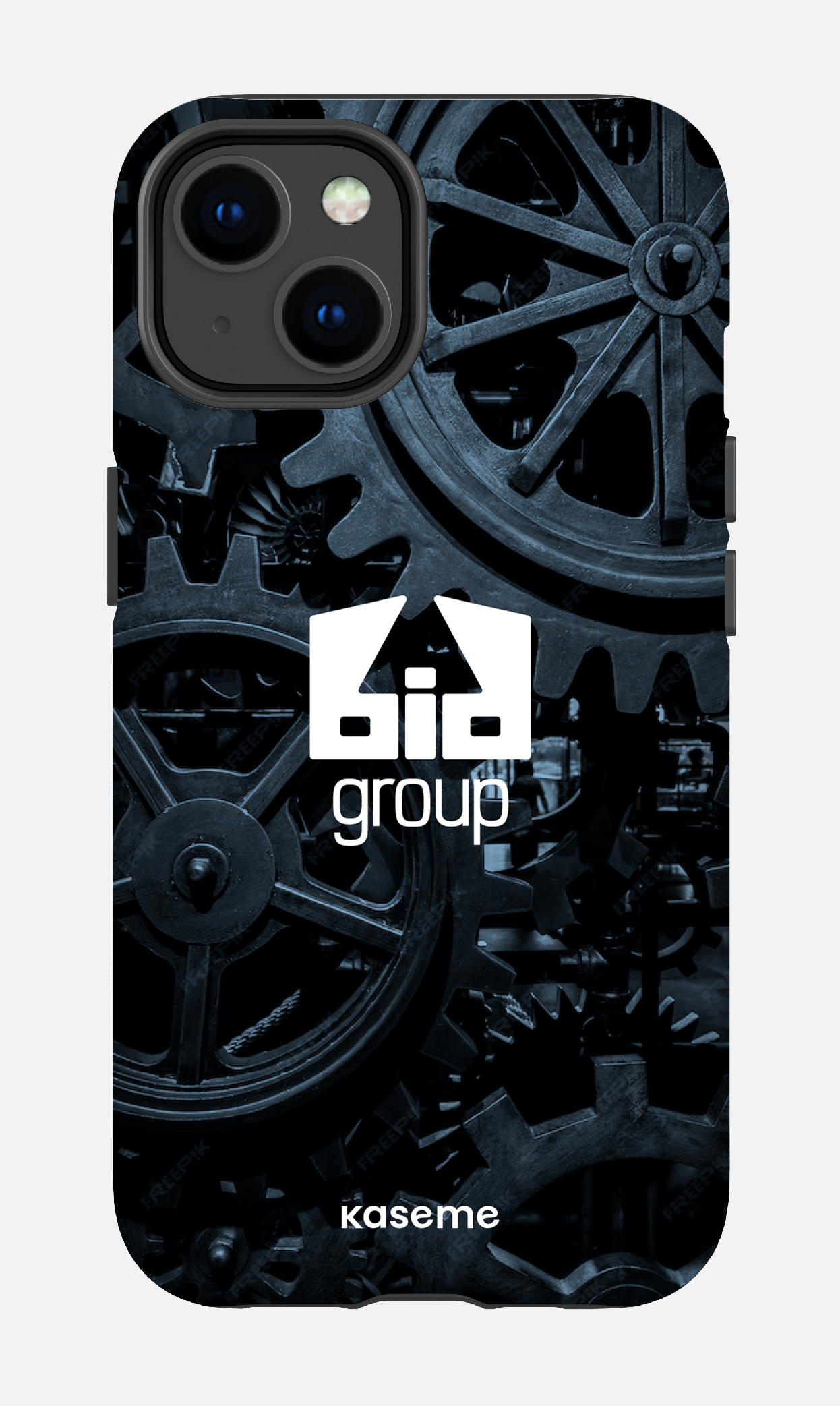 iPhone 14 Tough Matte BID Group Gears -