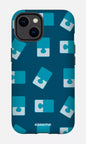 iPhone 14 Tough Matte Casse-tête Bleu -