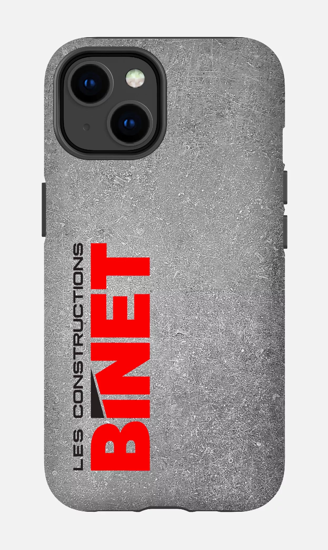 iPhone 14 Tough Matte Constructions Binet Gris -