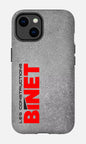 iPhone 14 Tough Matte Constructions Binet Gris -