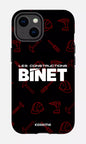 iPhone 14 Tough Matte Constructions Binet Noir -