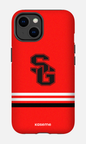 iPhone 14 Tough Matte Dragons PSG Rouge -