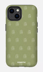 iPhone 14 Tough Matte Flordeco motif sauge -